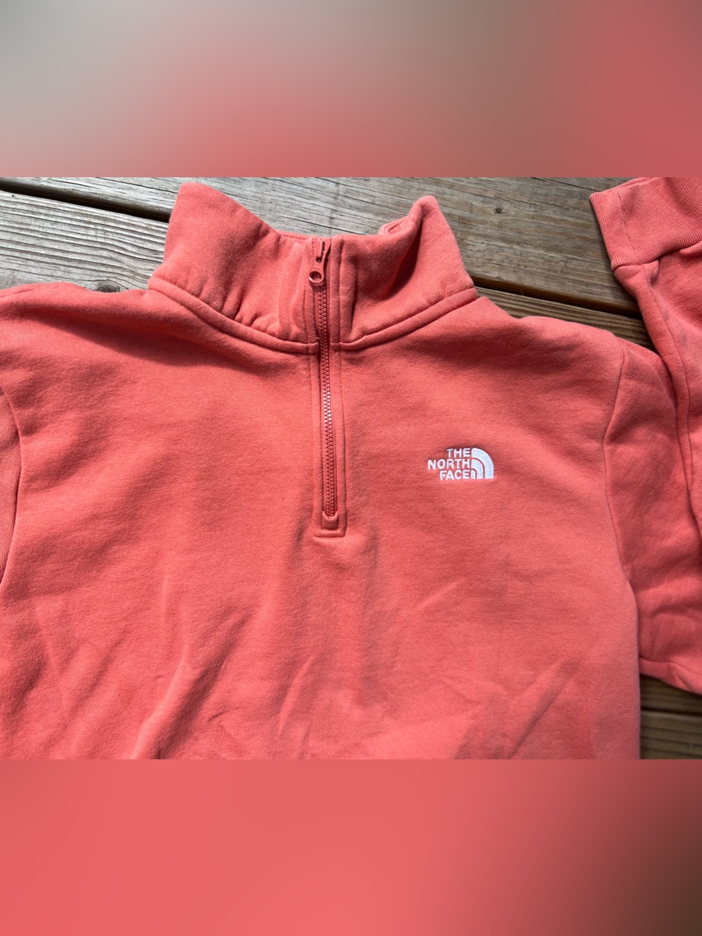 The North Face Womens Half-Zip Fleece Pullover Medium - Picture 5 of 8